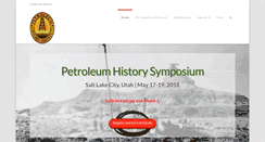 Desktop Screenshot of petroleumhistory.org
